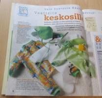 Suuri Käsityö lehti N:o 2 1997 kaava-arkit mukana