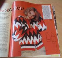 Suuri Käsityö lehti N:o 2 1997 kaava-arkit mukana