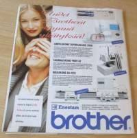 Suuri Käsityö lehti N:o 2 1997 kaava-arkit mukana