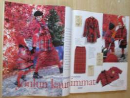 Suuri Käsityö Lehti N:o 11 1997 kaava-arkit mukana ja silityskuvioarkki