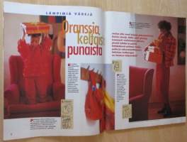 Suuri Käsityö Lehti N:o 11 1997 kaava-arkit mukana ja silityskuvioarkki