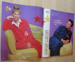 Suuri Käsityö Lehti N:o 11 1997 kaava-arkit mukana ja silityskuvioarkki