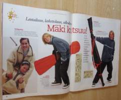 Suuri Käsityö Lehti N:o 11 1997 kaava-arkit mukana ja silityskuvioarkki