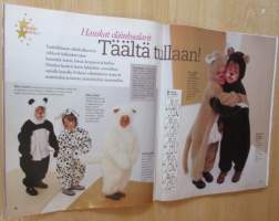 Suuri Käsityö Lehti N:o 11 1997 kaava-arkit mukana ja silityskuvioarkki