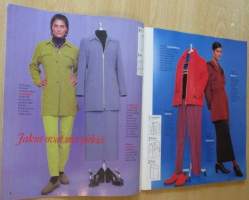 Suuri Käsityö Lehti N.o 9 1997 kaava-arkit ja Liite Malliarkki koristetyynyt mukana