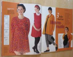 Suuri Käsityö Lehti N.o 9 1997 kaava-arkit ja Liite Malliarkki koristetyynyt mukana