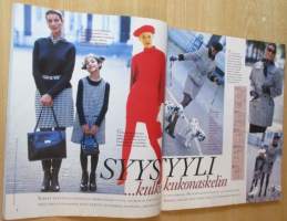 Suuri Käsityö Lehti N:o 8 1997 Kaava-arkit mukana