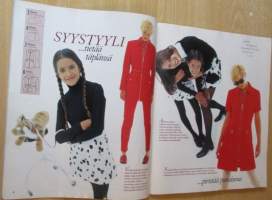 Suuri Käsityö Lehti N:o 8 1997 Kaava-arkit mukana