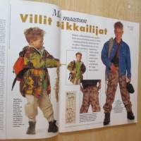 Suuri Käsityö Lehti N:o 8 1997 Kaava-arkit mukana