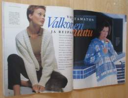 Suuri Käsityö Lehti N:o 8 1997 Kaava-arkit mukana