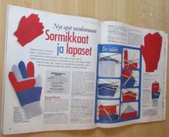 Suuri Käsityö Lehti N:o 8 1997 Kaava-arkit mukana