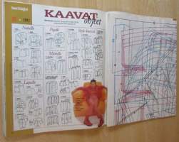 Suuri Käsityö Lehti N:o 8 1997 Kaava-arkit mukana