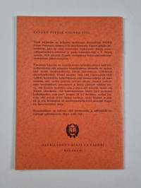 Espoon pitäjä vuonna 1752