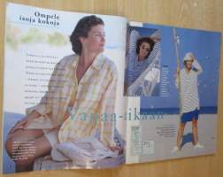 Suuri Käsityö Lehti N:o 7 1997 Kaava-arkki mukana