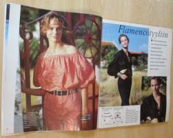 Suuri Käsityö lehti N:o 6 1994 Kaava-arkit ja malliarkki mukana