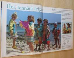 Suuri Käsityö lehti N:o 6 1994 Kaava-arkit ja malliarkki mukana