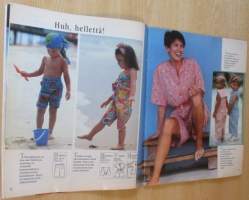 Suuri Käsityö lehti N:o 6 1994 Kaava-arkit ja malliarkki mukana