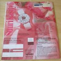 Suuri Käsityö lehti N:o 6 1994 Kaava-arkit ja malliarkki mukana