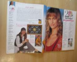 Suuri Käsityö lehti N:o 5 1994 kaava-arkit ja malliarkki mukana