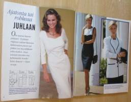 Suuri Käsityö lehti N:o 5 1994 kaava-arkit ja malliarkki mukana