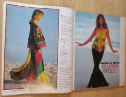 Suuri Käsityö lehti N:o 5 1994 kaava-arkit ja malliarkki mukana