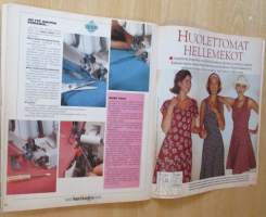 Suuri Käsityö lehti N:o 5 1994 kaava-arkit ja malliarkki mukana