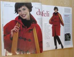 Suuri Käsityö N:o 10 1998 Lehti Kaava-arkit mukana - erillinen kaava-arkki nuken vaatteille