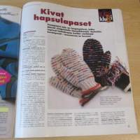 Suuri Käsityö N:o 10 1998 Lehti Kaava-arkit mukana - erillinen kaava-arkki nuken vaatteille