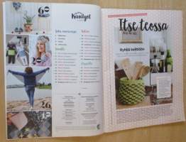 Unelmien Käsityöt N:o 1 2018 neulo, virkkaa, askartele