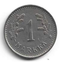 1 markka  1939