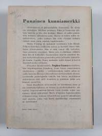 Punainen kunniamerkki : katkelma Pohjois-Amerikan sisällissodasta