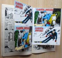 Mustanaamio N:o 25 1981 mukana liite Mustit-joulukortit