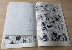 Mustanaamio N:o 25 1981 mukana liite Mustit-joulukortit