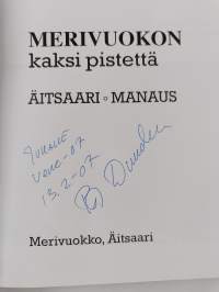 Merivuokon kaksi pistettä : Äitsaari - Manaus (signeerattu, tekijän omiste)