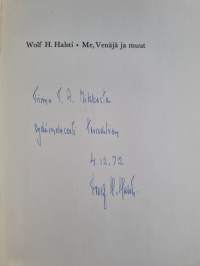 Me, Venäjä ja muut (signeerattu, tekijän omiste)