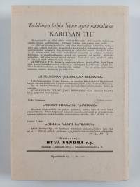 Karitsan tie : halki ajan ja historian Ilmestyskirjan valossa