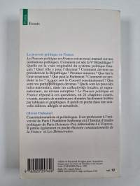 Le pouvoir politique en France - la Ve République, vertus et limites