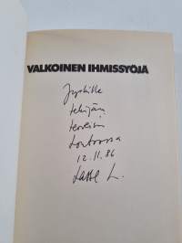 Valkoinen ihmissyöjä (signeerattu, tekijän omiste)
