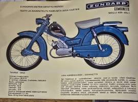 Zundapp  mopedit 1968 myyntiesite