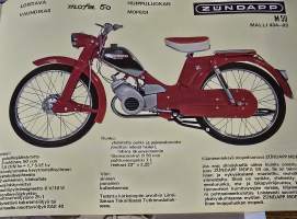 Zundapp  mopedit 1968 myyntiesite