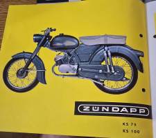 Zundapp  ks 75 ja ks 100  myyntiesite.