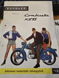 Zundapp  combinette ja ks 75 myyntiesite.