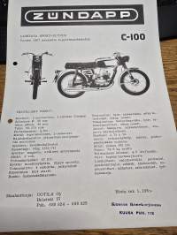 Zundapp  C-100 myyntiesite