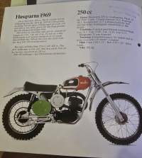husgvarna motocross- cyklar myyntiesite 1969
