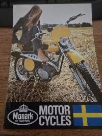 Monark motorcycles myyntiesite 1973
