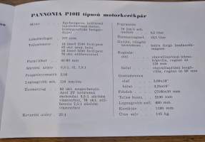 Pannonia p 10 h 250 cc mp  myyntiesite
