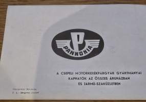 Pannonia p 10 h 250 cc mp  myyntiesite