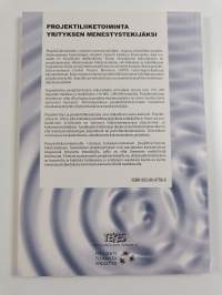 Projektiliiketoiminta yrityksen menestystekijäksi