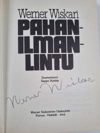 Pahanilmanlintu (signeerattu)