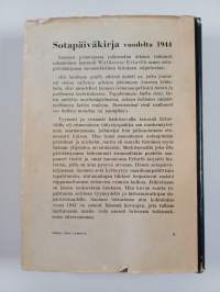 Sotapäiväkirja vuodelta 1944